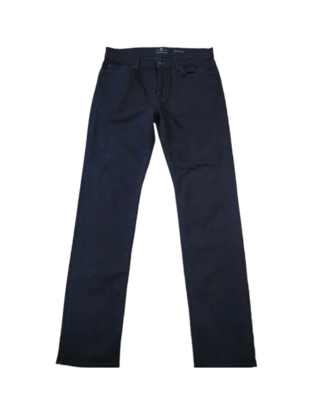 Seven For All Mankind LUXE PERFORMANCE Slimmy Black Jeans Size 32/34 Men's